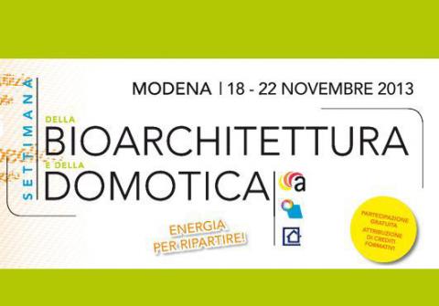 Settimana della Bioarchitettura e della Domotica - Modena